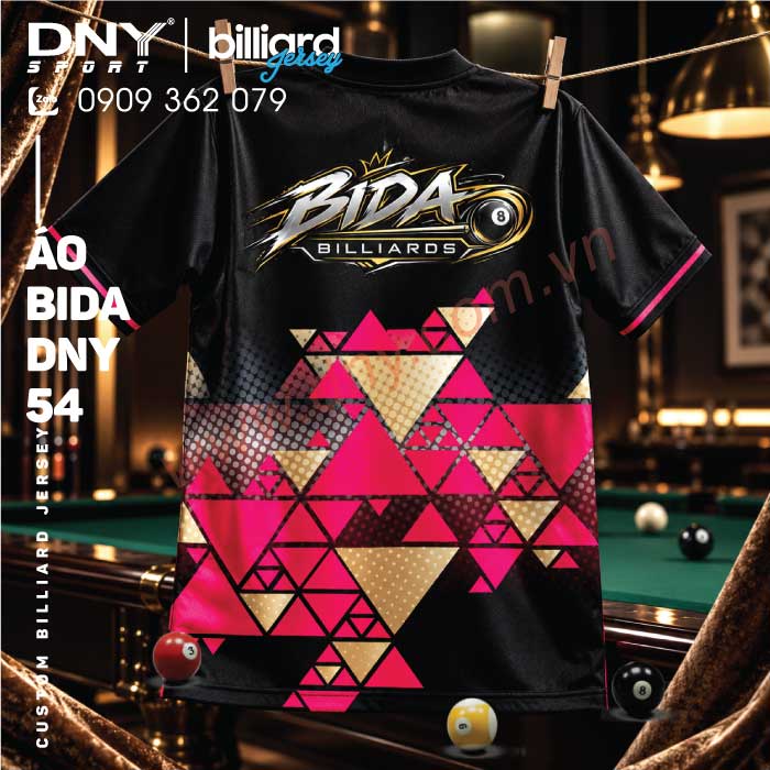 MẪU ÁO BIDA THIẾT KẾ THEO YÊU CẦU | DNY-BIDA2610170054